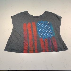 Flag Crop Top